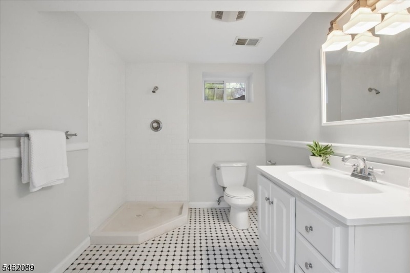 Lower level full bathroom