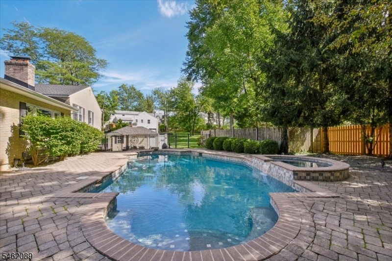 Pool toward pool house
