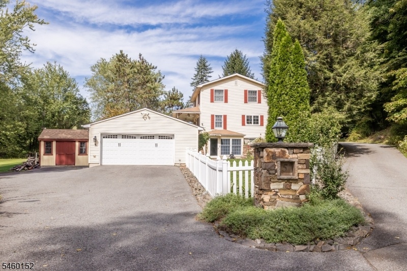 View from driveway