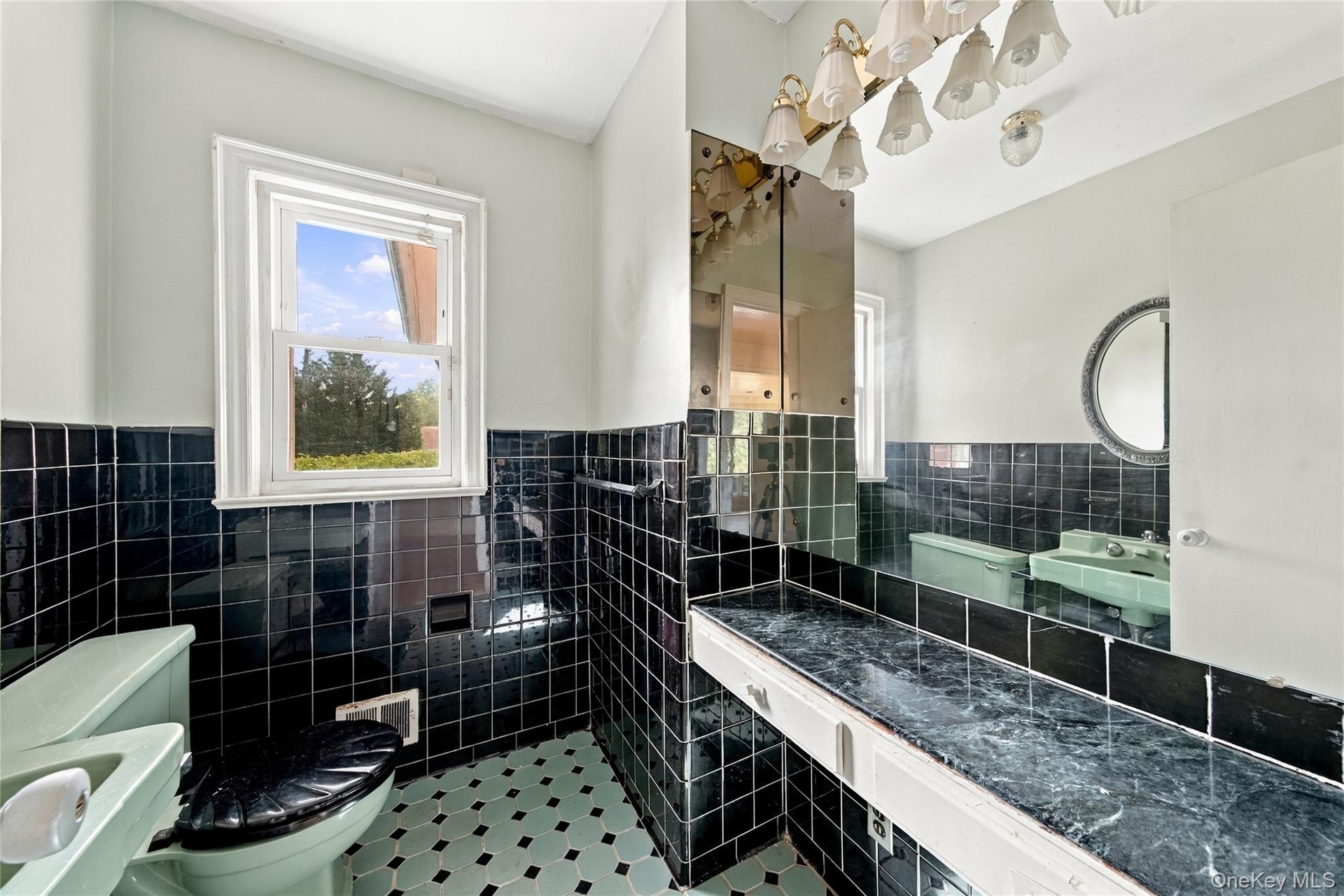 Half Bathroom on the First Floor