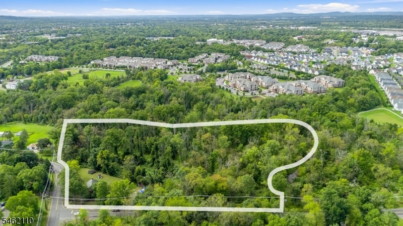 Aerial View of the 9.92 Acres