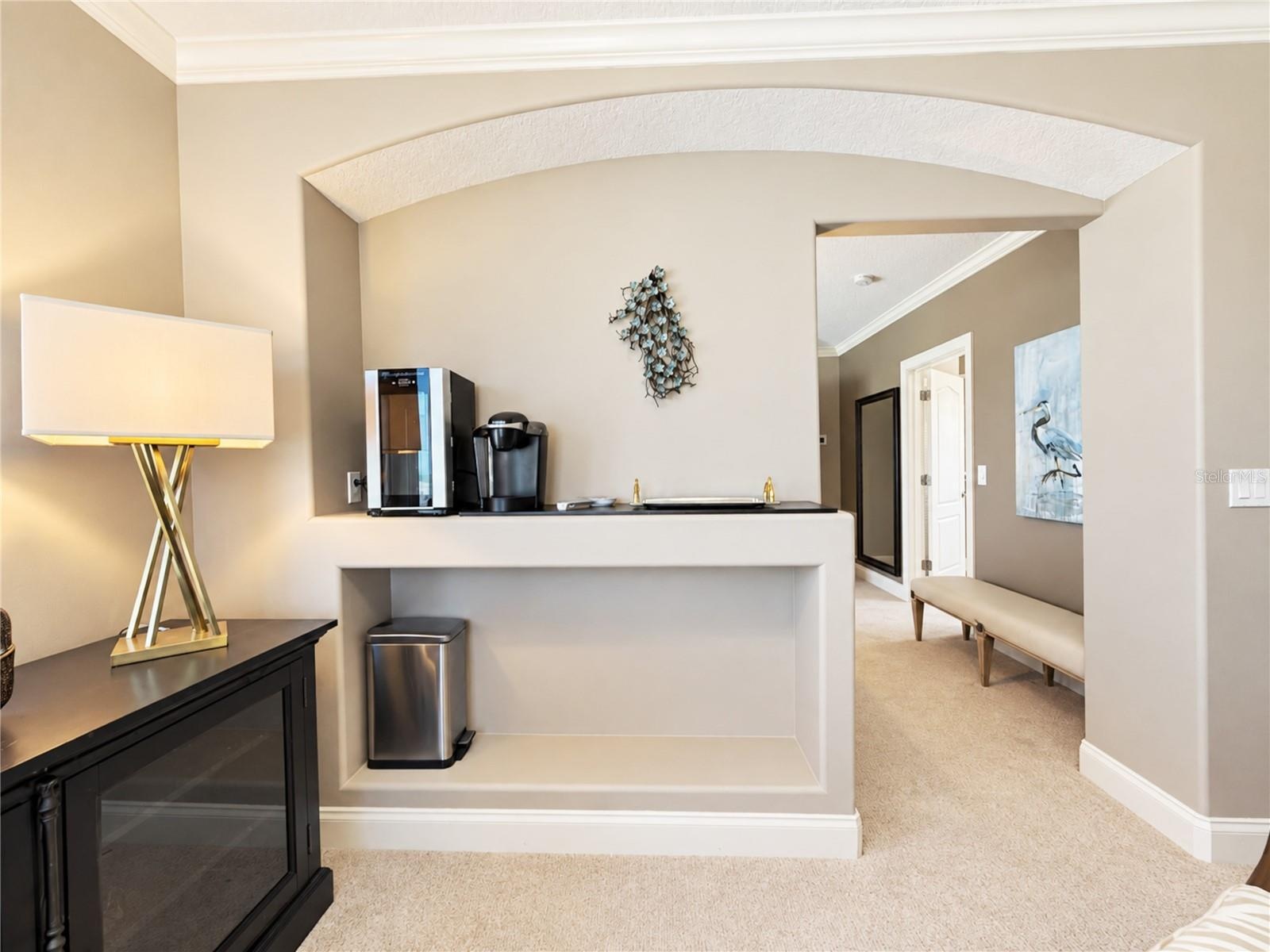 Built-In Coffee Nook