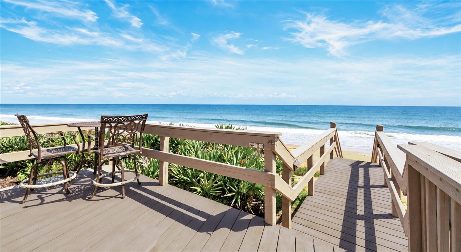 Ocean Deck with Private Beach Access