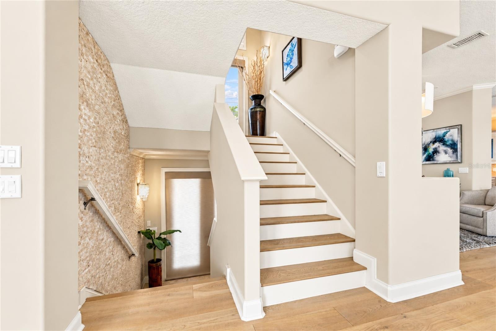 Private Staircase to the Primary Suite