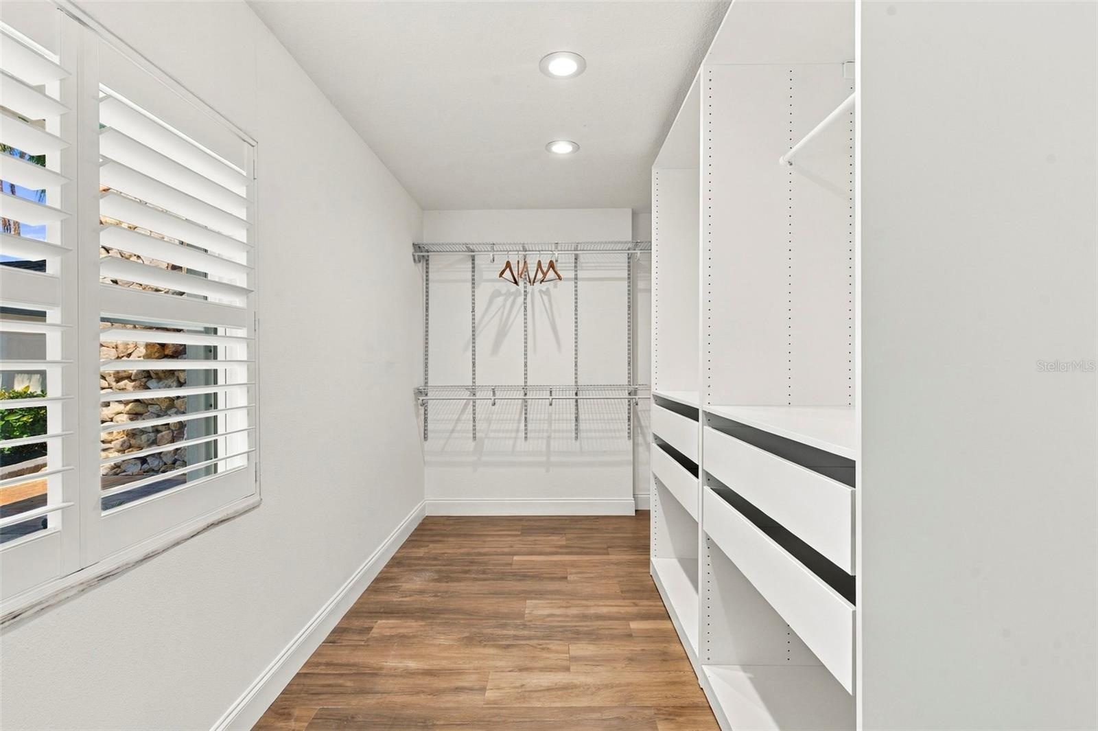 Double Walkin Closets