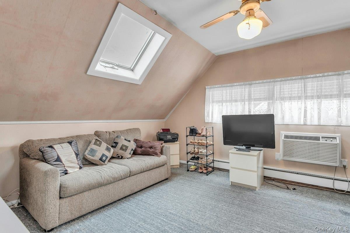 Bedroom 2...Skylight, Ceiling Fan. Double Closet