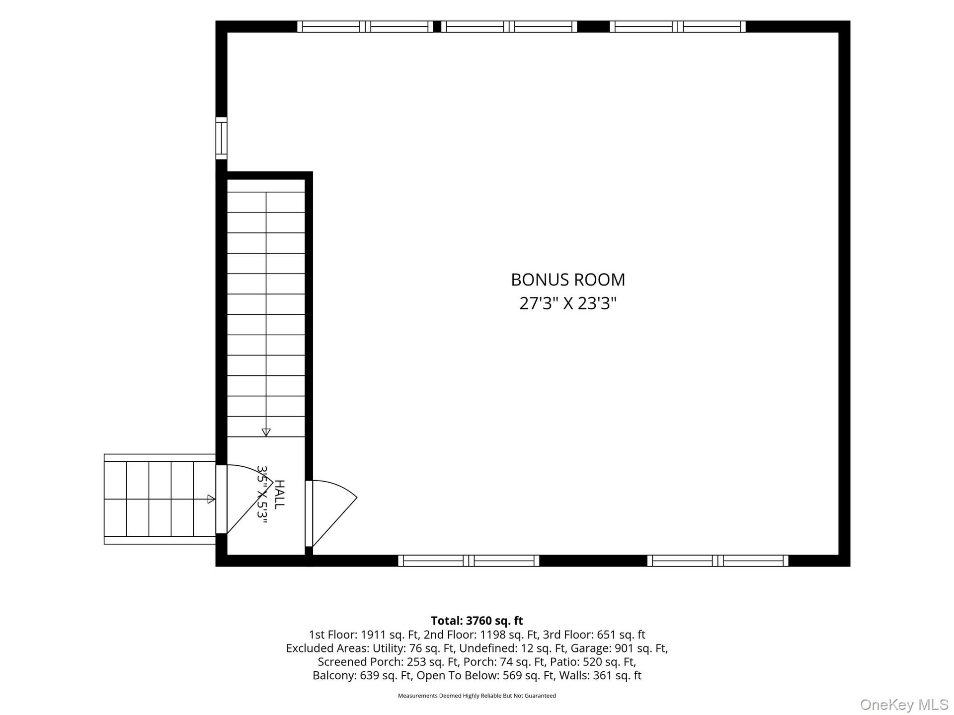 Bonus Room Over Garage