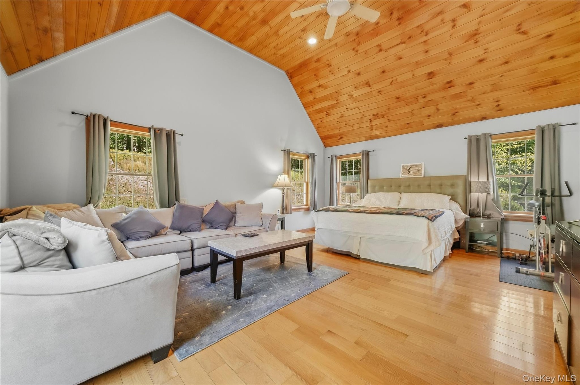 vaulted ceiling