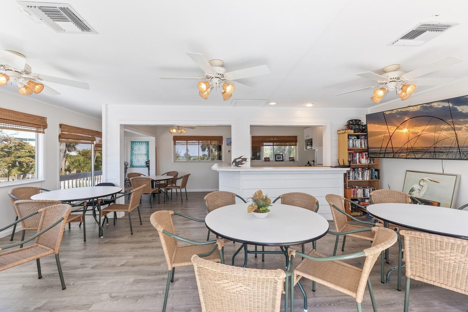 Kitchen at the Placida Beach Clubhouse
