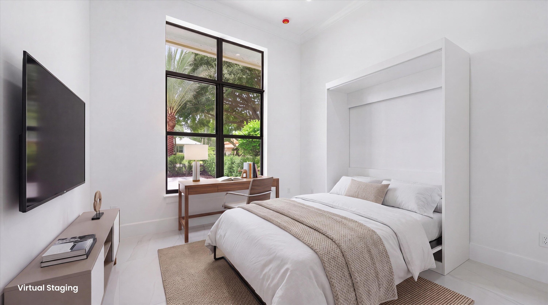 This room is virtually staged