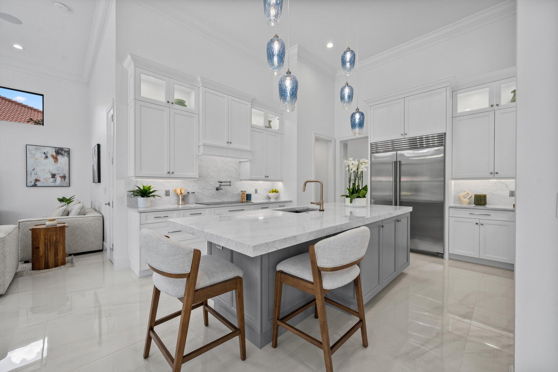 Sub-Zero refrig, Wolf ovens and induction cooktop, Cove Dishwasher