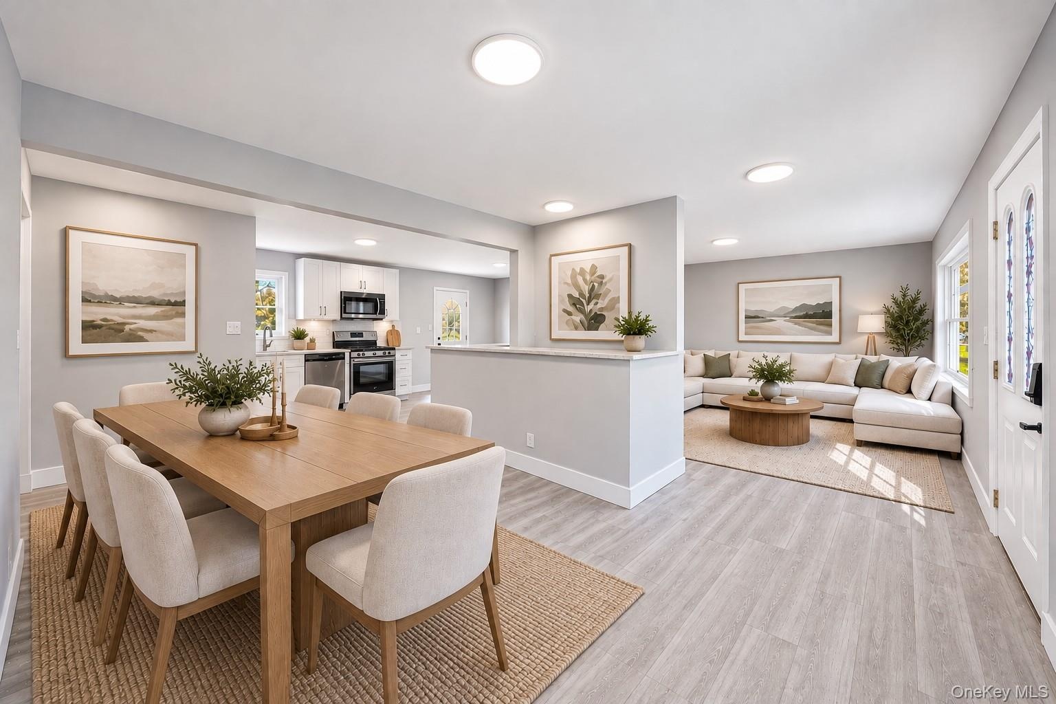 Dining Area - Staged