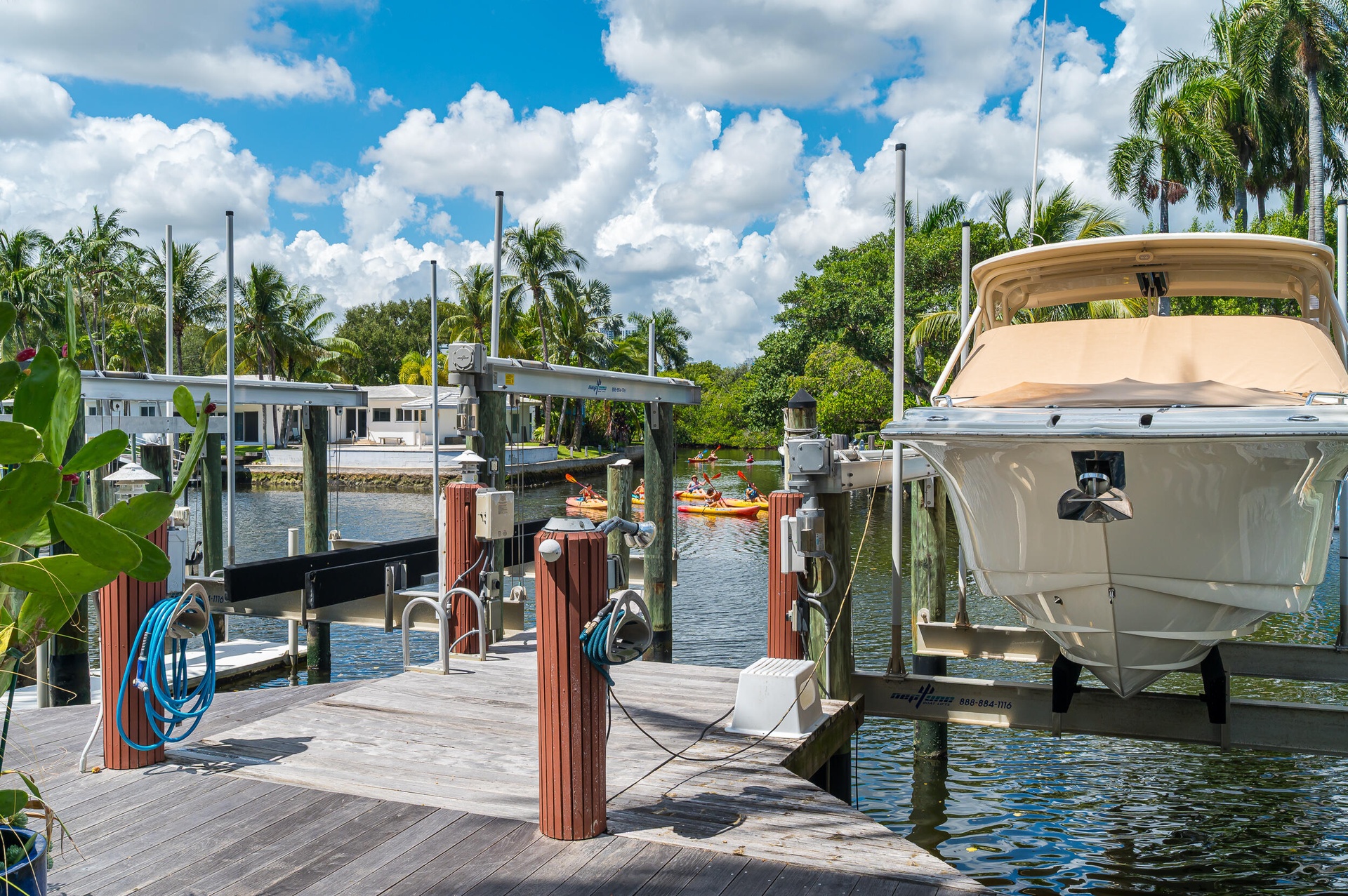 and 15,000 lb boat lift