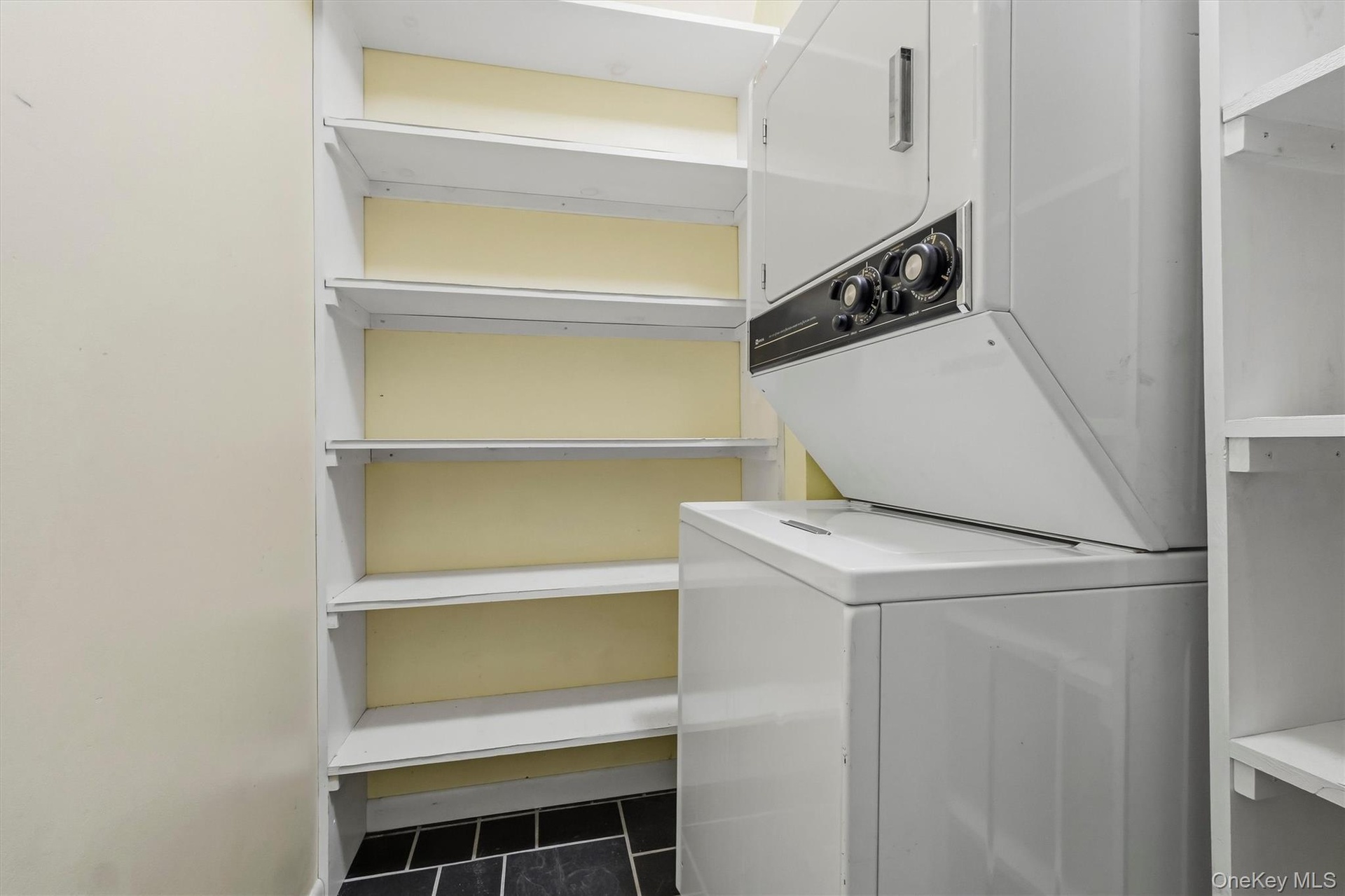 Pantry with laundry, first floor