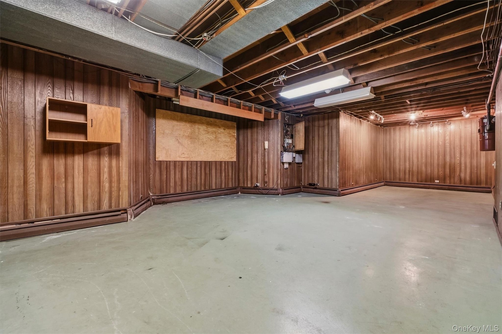 Basement game room