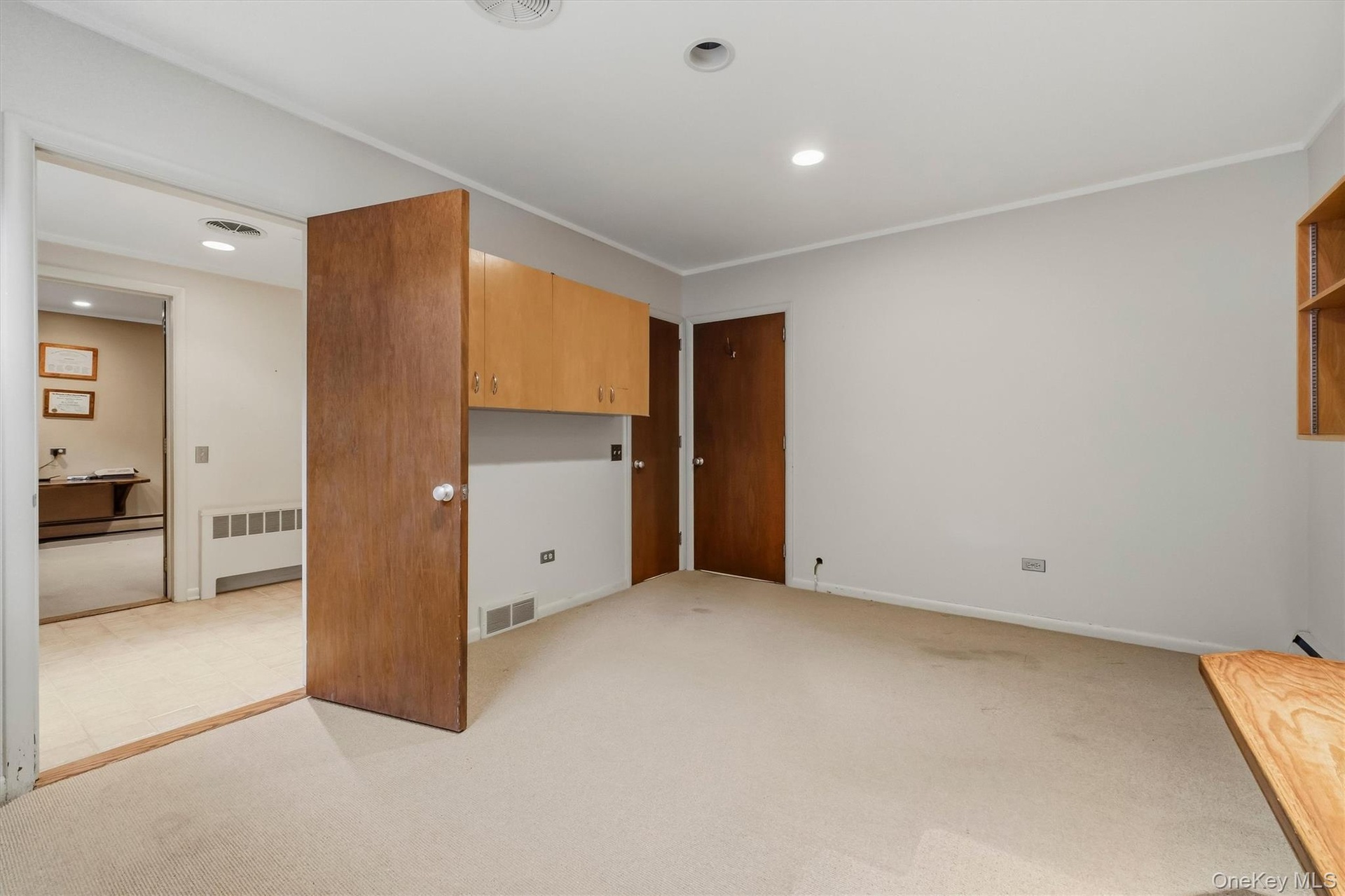 Lower level office