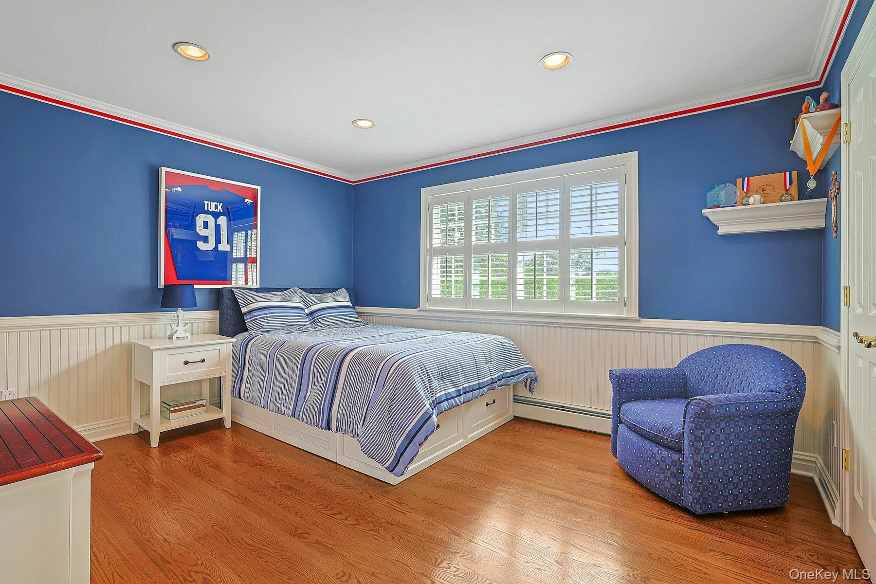 Spacious Bedroom W, Enlarged Crown Mouldings, Hardwood Flooring, Oversized Closets