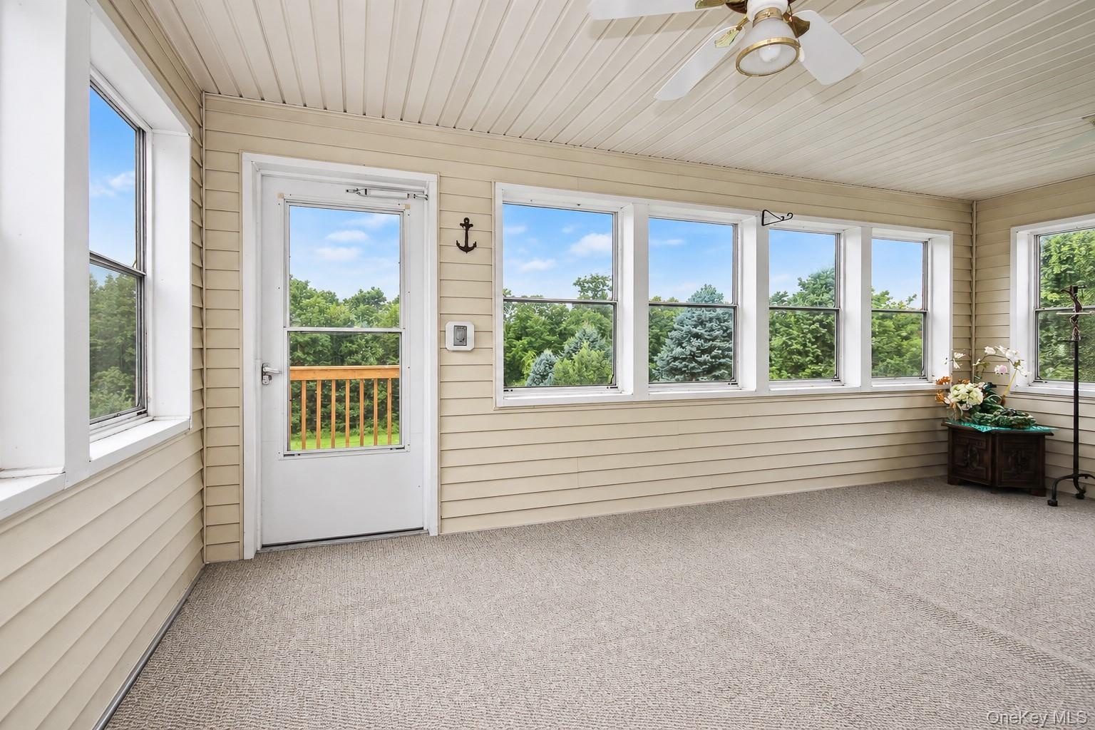 Outdoor access from Sunroom