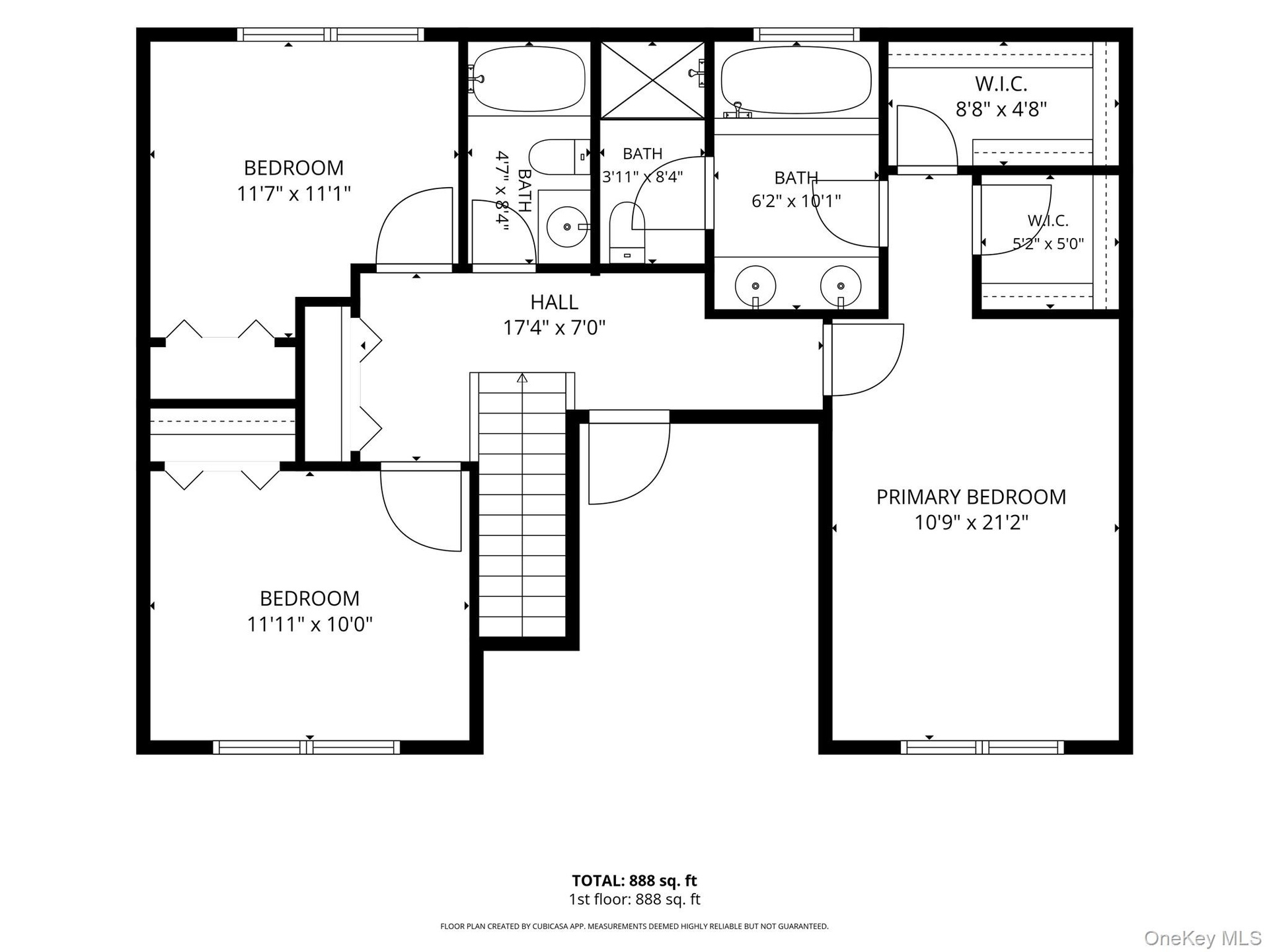 Upper Level Floor Plan