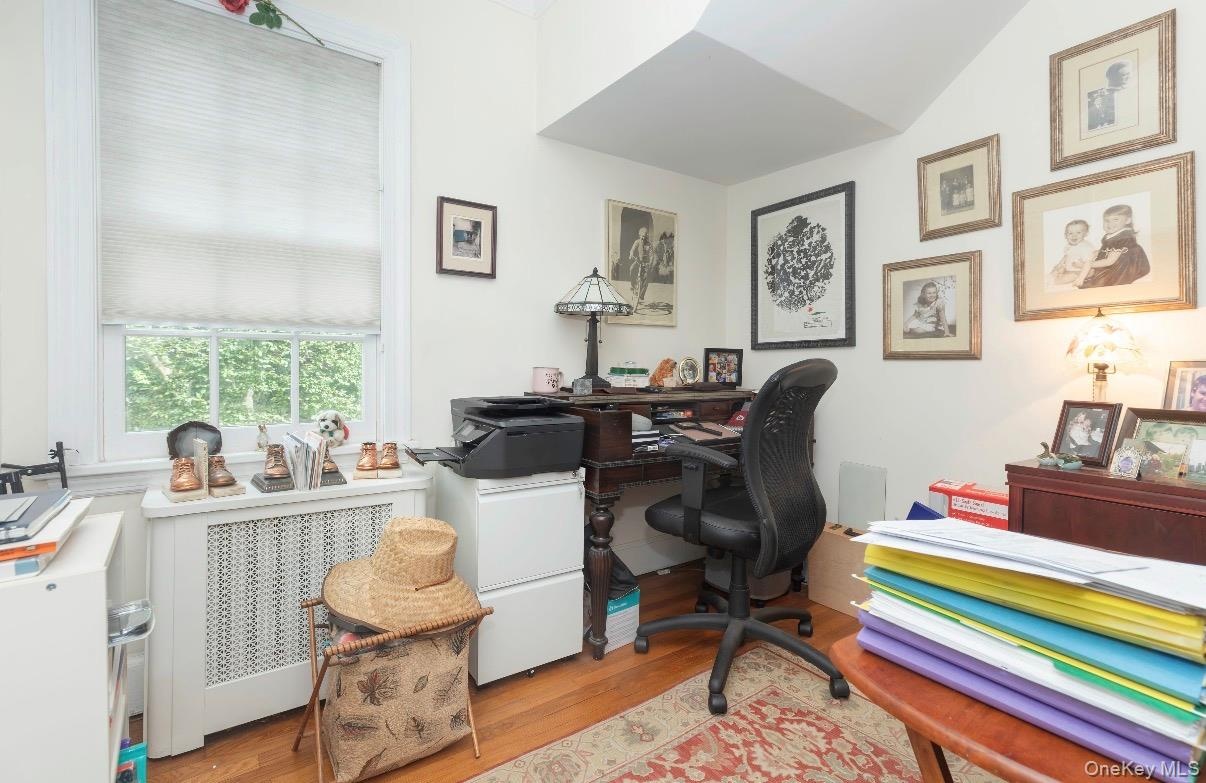 First floor office that could easily be guest room.