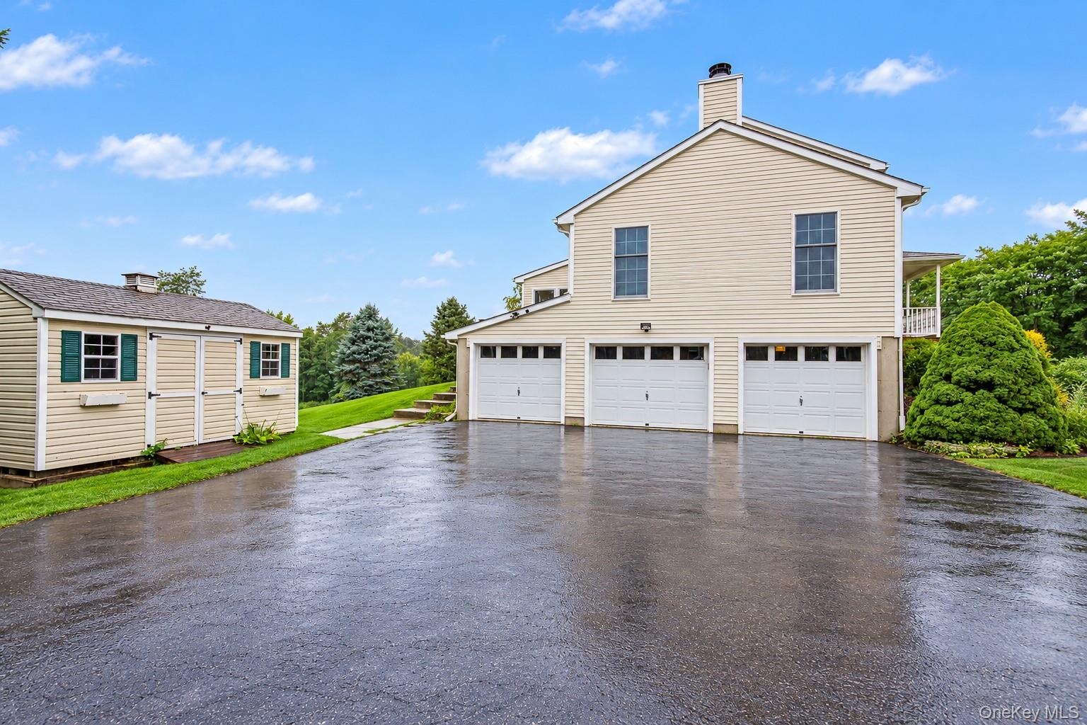 3 Car Garage and Shed