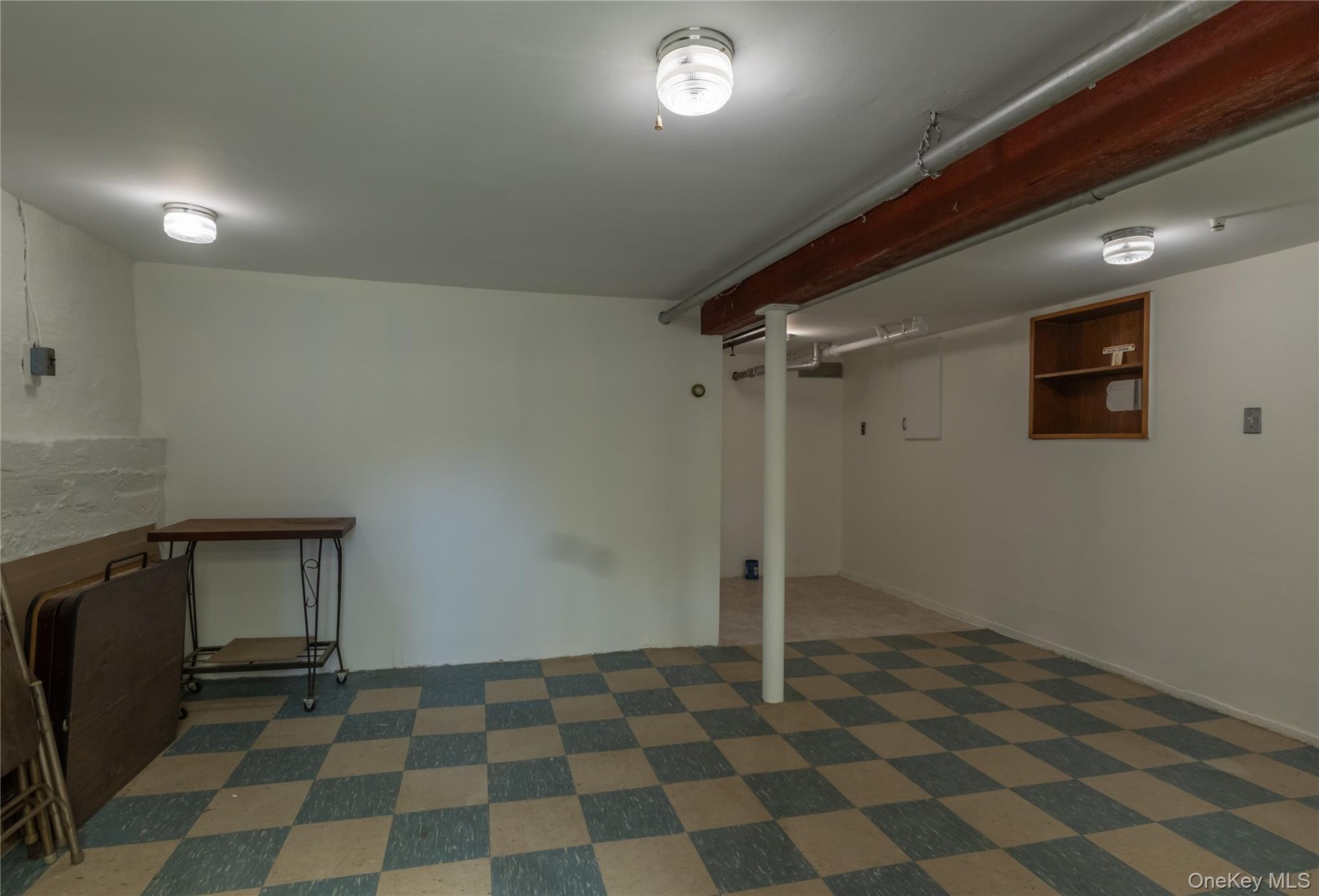 Basement area.