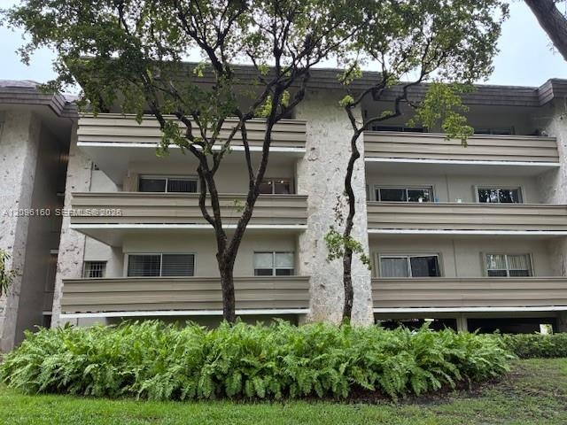 Front of building; just painted on Tree-Lined Mariposa AVenue