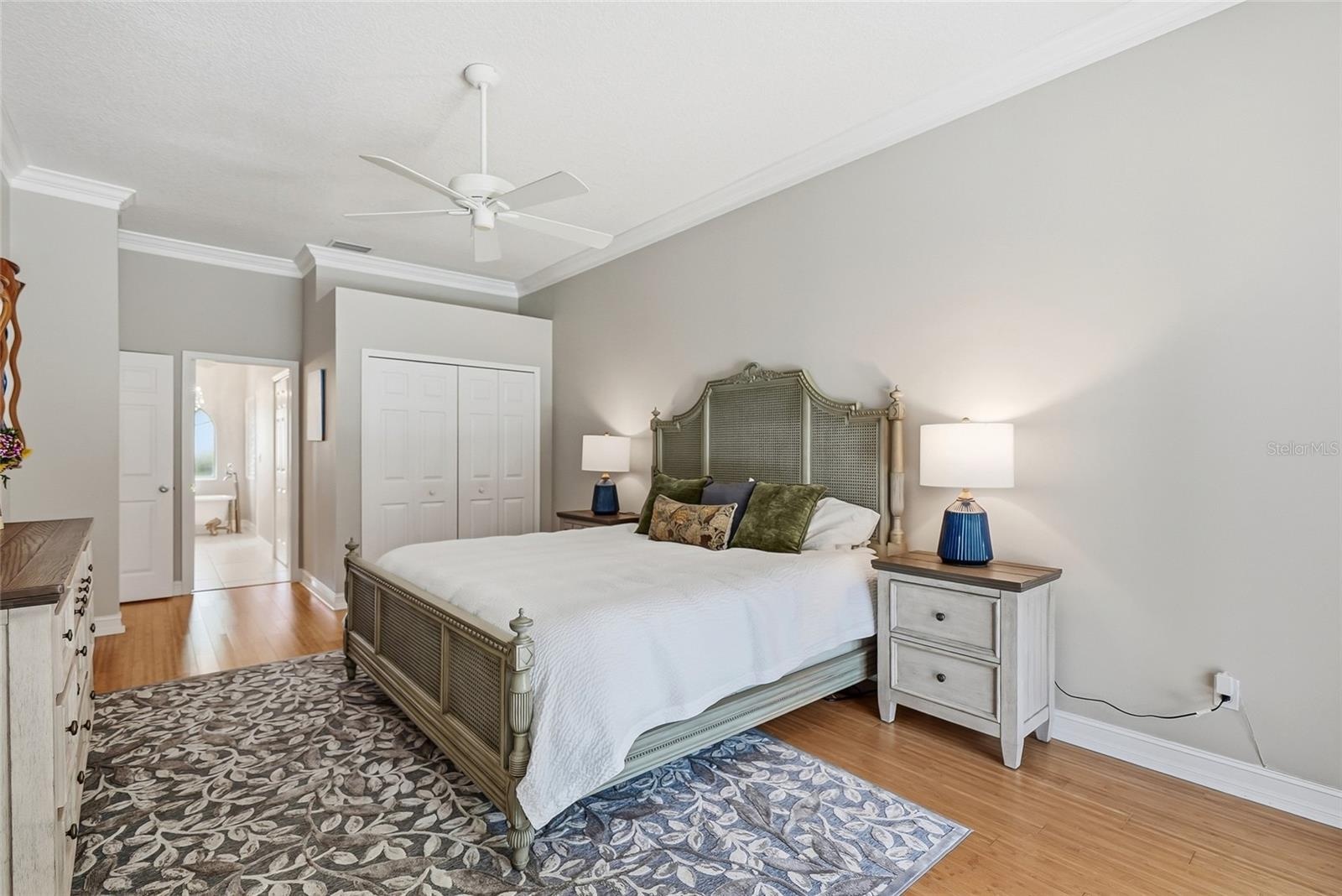 You will love the spa-like ensuite bathroom.