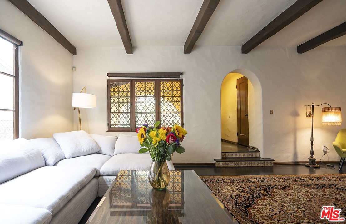 Living room & entry