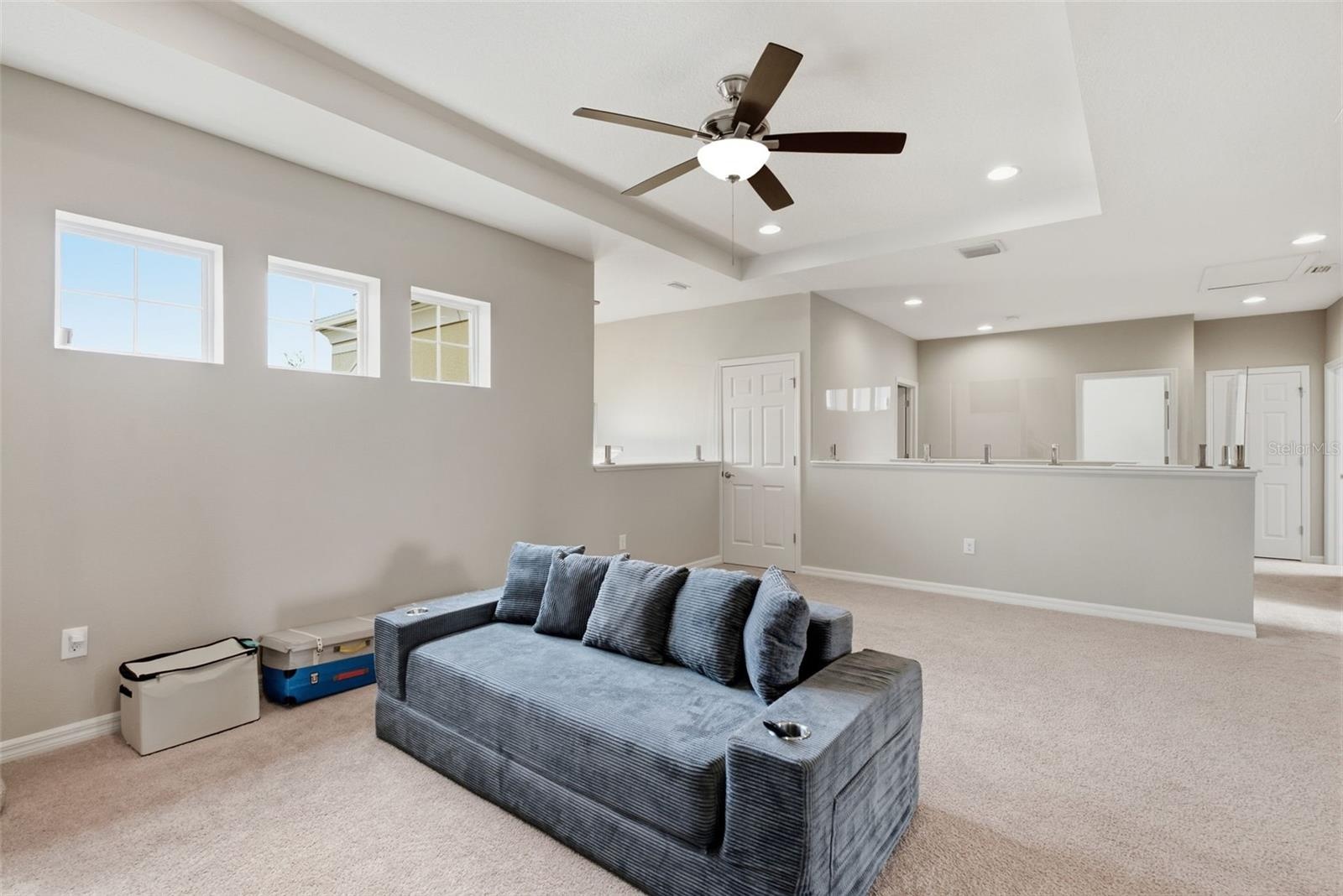 Upstairs bonus room