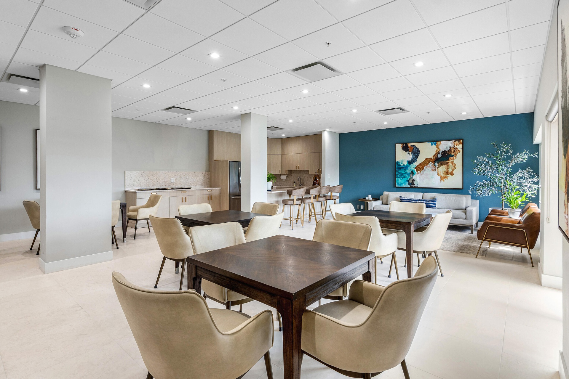Bar Harbour coastal club room