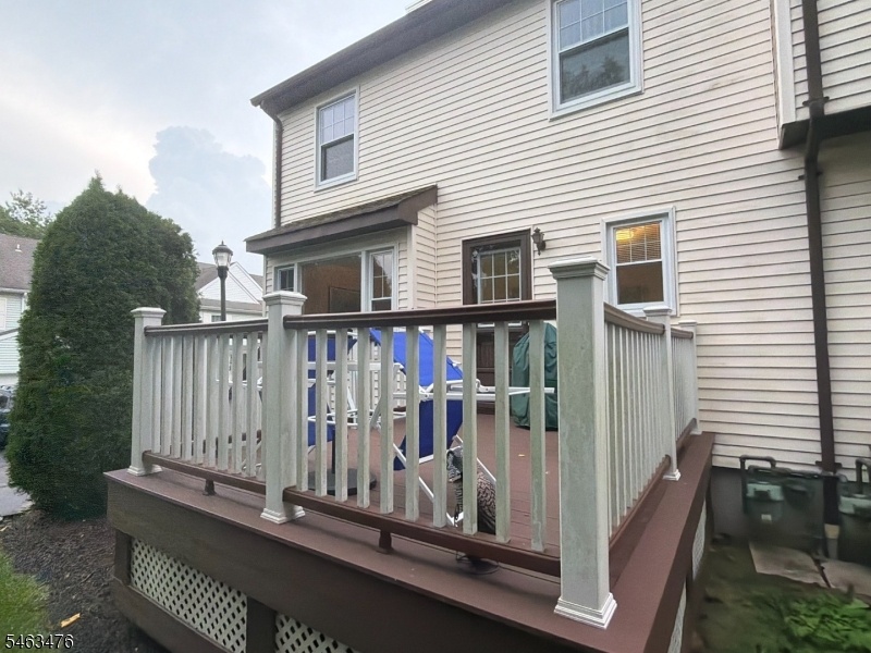 Deck off Rear of Property