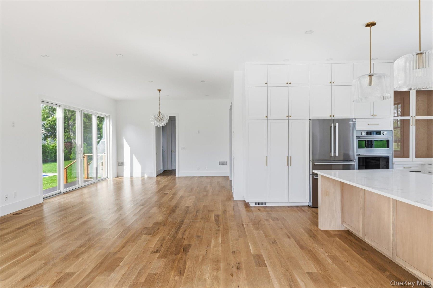 Open Concept with 10 foot ceilings.