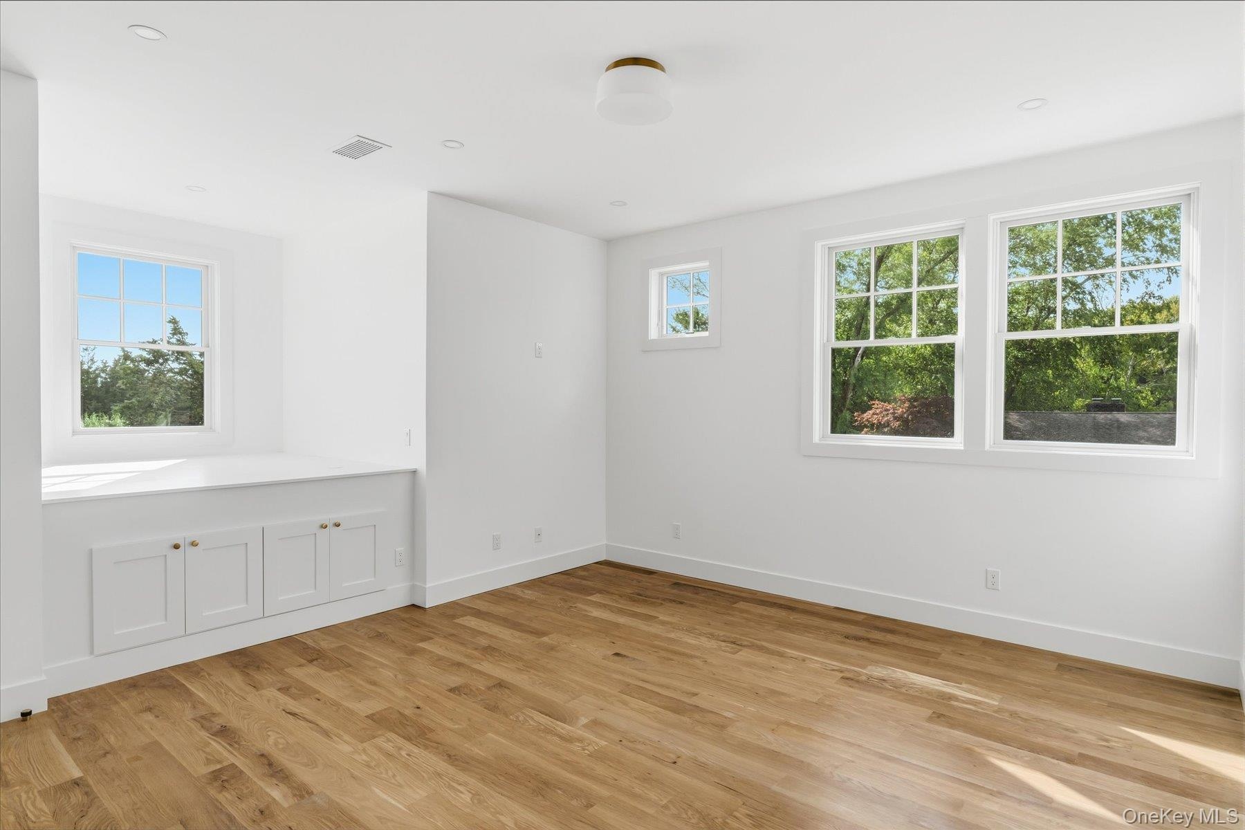 Bedroom 4 on second floor with built ins and extra large closets