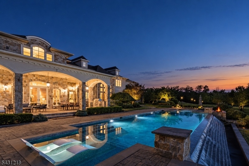 Twilight Pool and Exterior