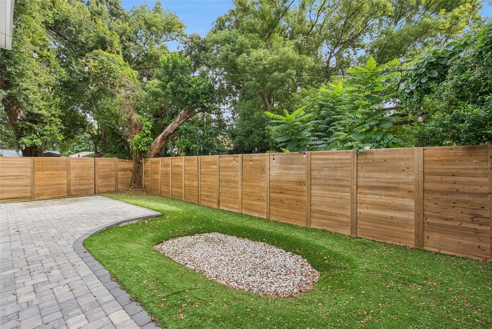 Spacious Fenced Backyard