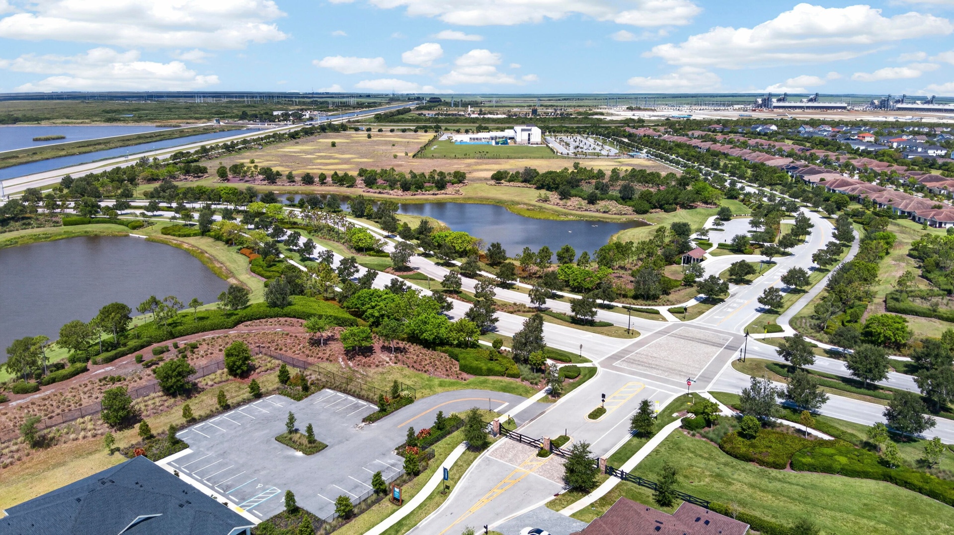 Using the private gate offers a short drive to the road leading to Saddle View Elementary, which is also just a short walking or biking distance from 