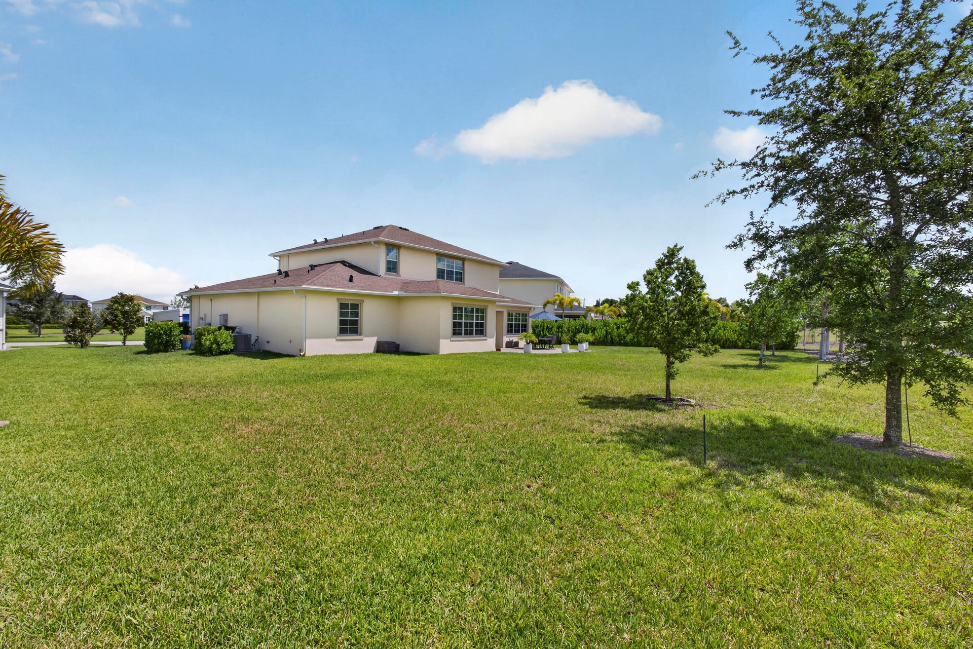 Back View of Home