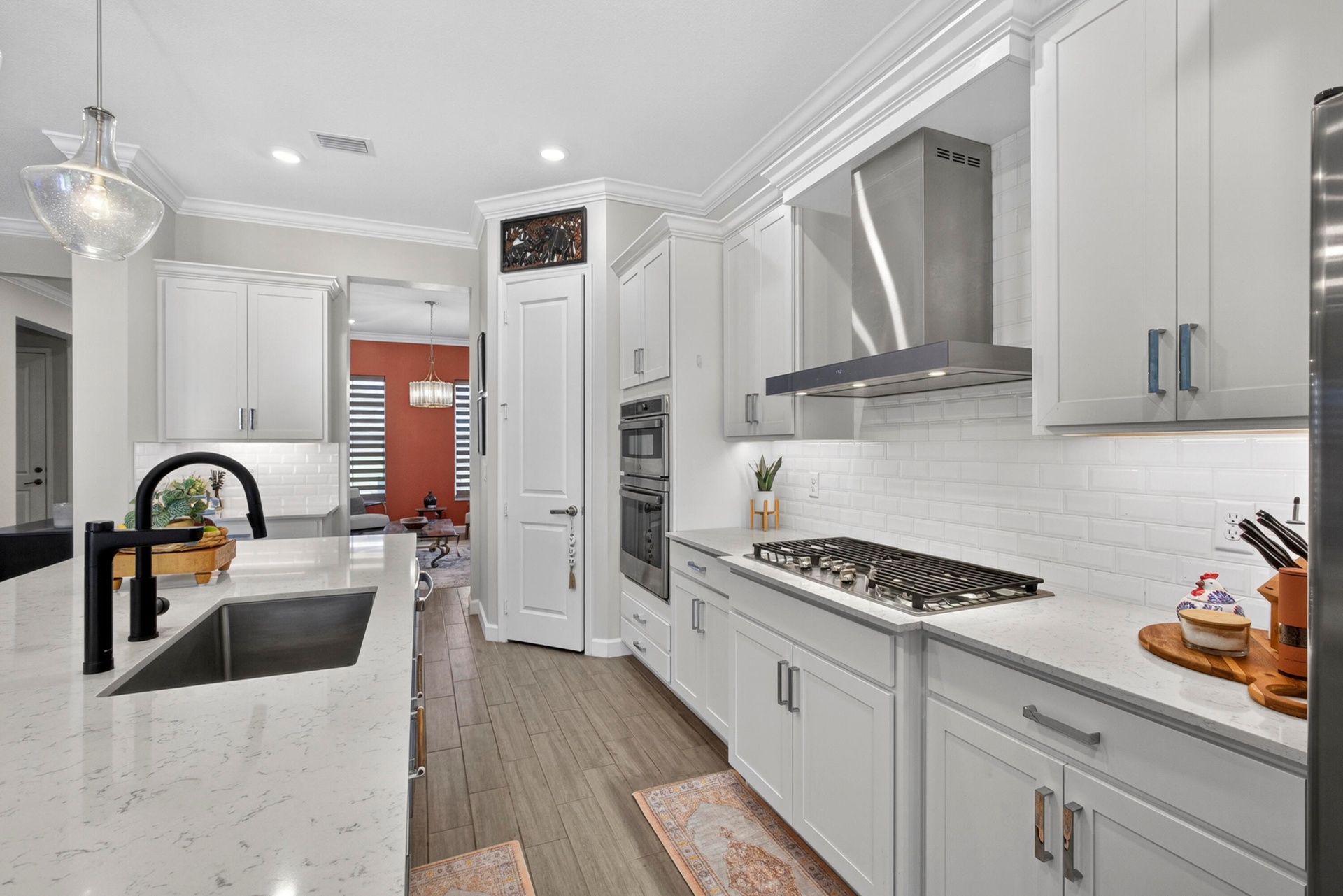 Kitchen Sink and Gas Cooktop