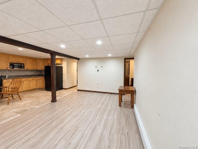Fully Finished basement with summer kitchen