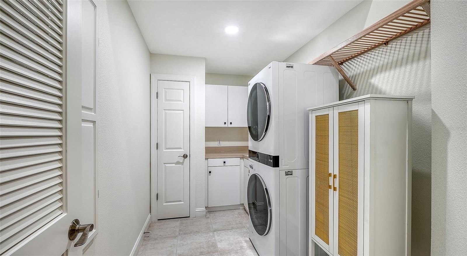 First floor laundry