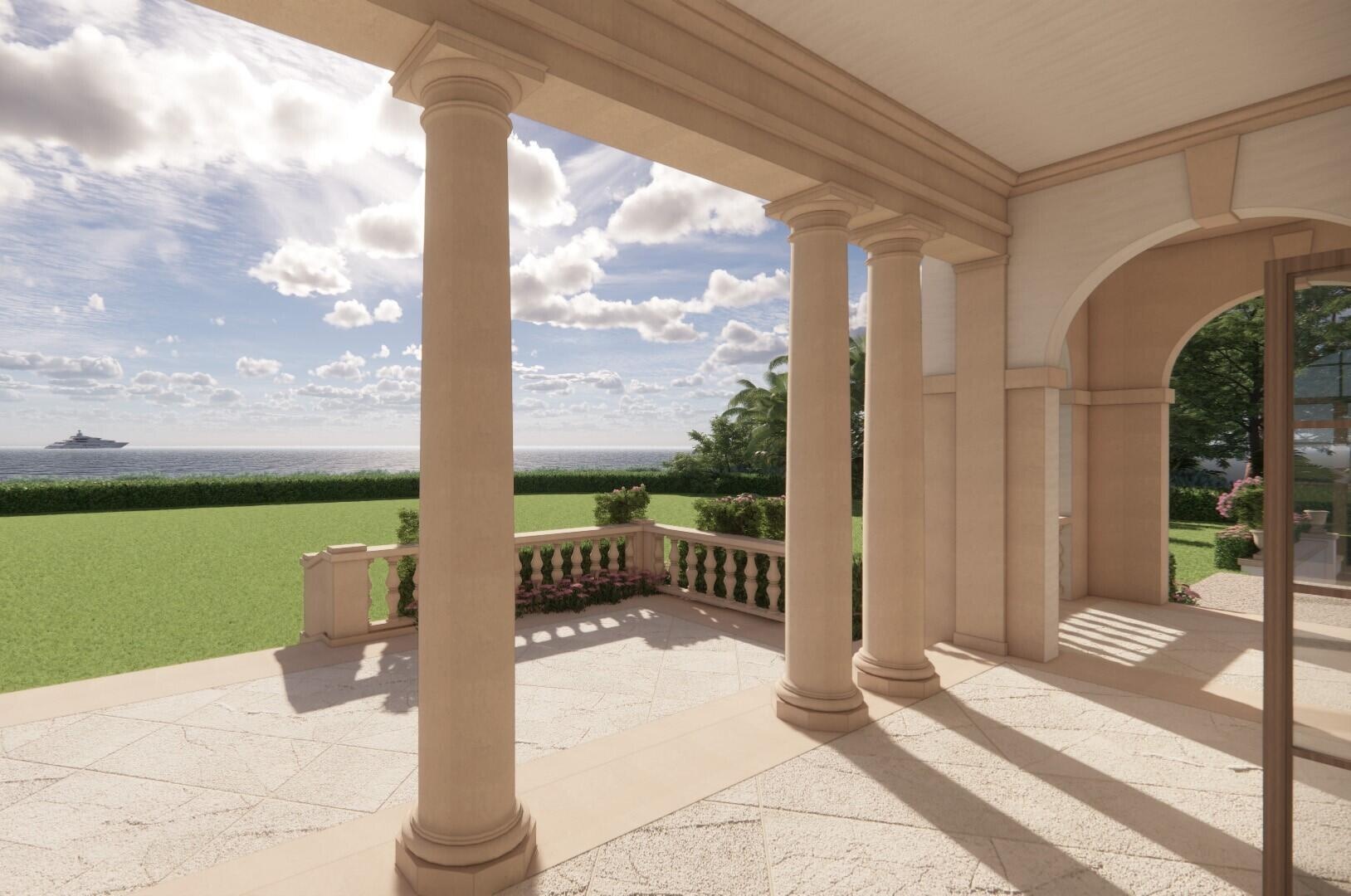 Easterly view from first floor