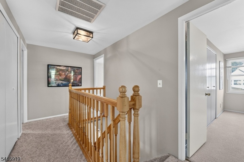 Upstairs hallwa