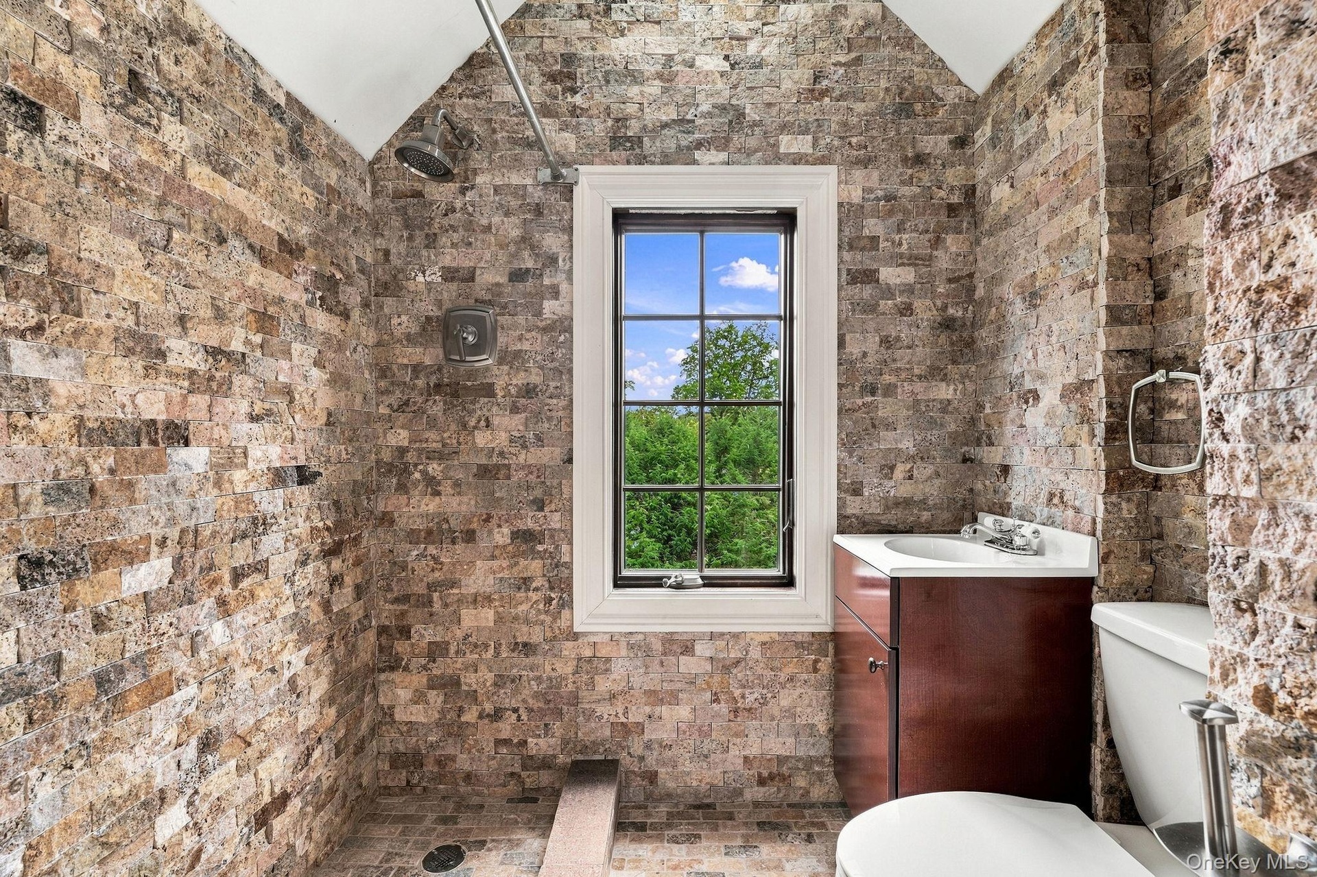 Third Floor Stone Bathroom