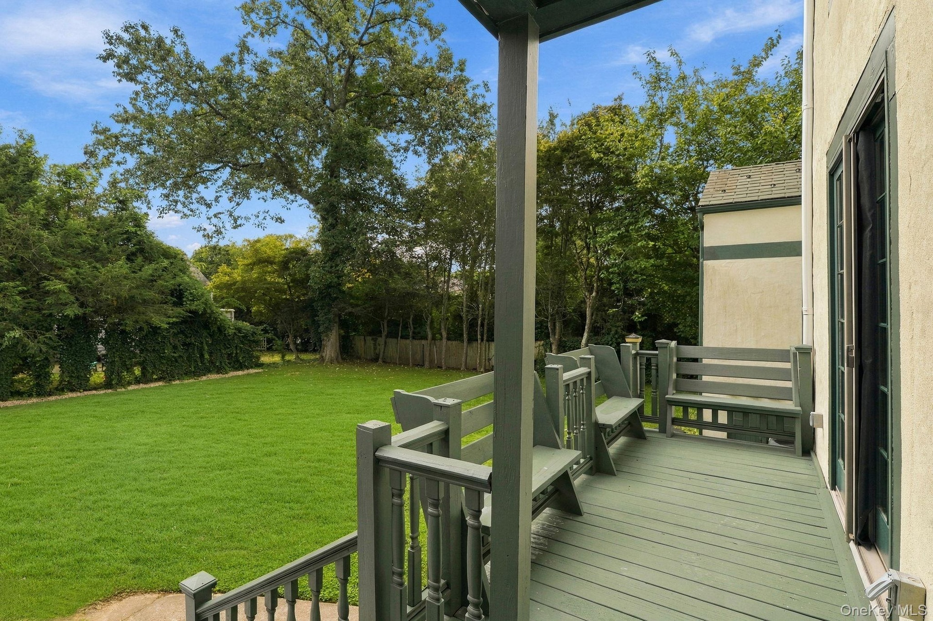 Step outside to your own private retreat.