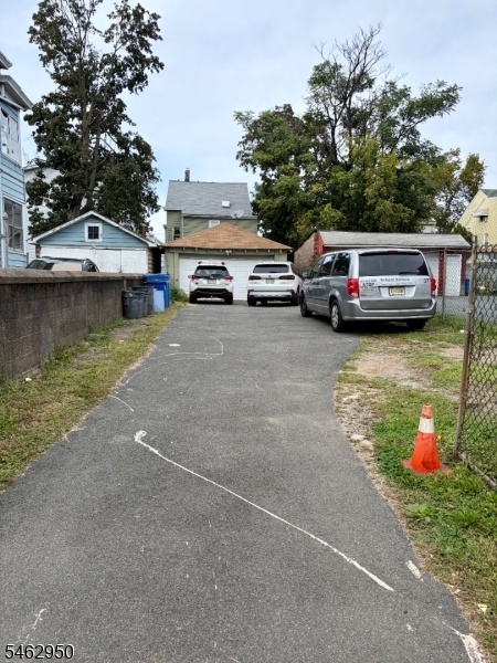 driveway/rear lot
