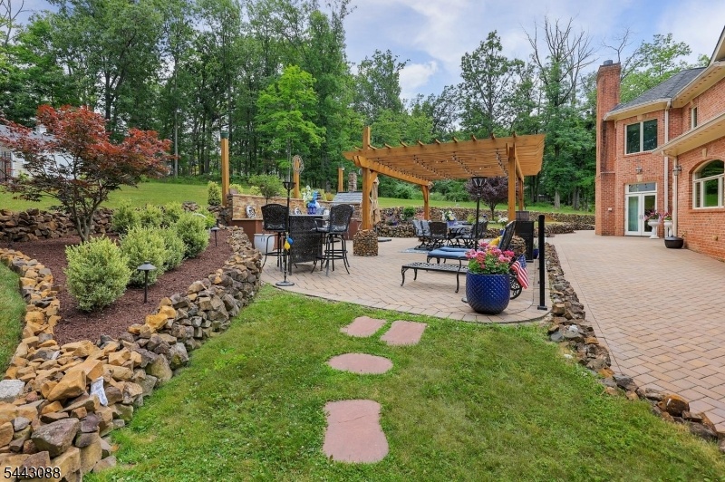 Large Stone Patio