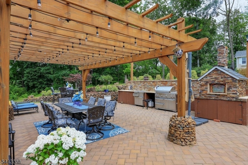 Large Stone Patio