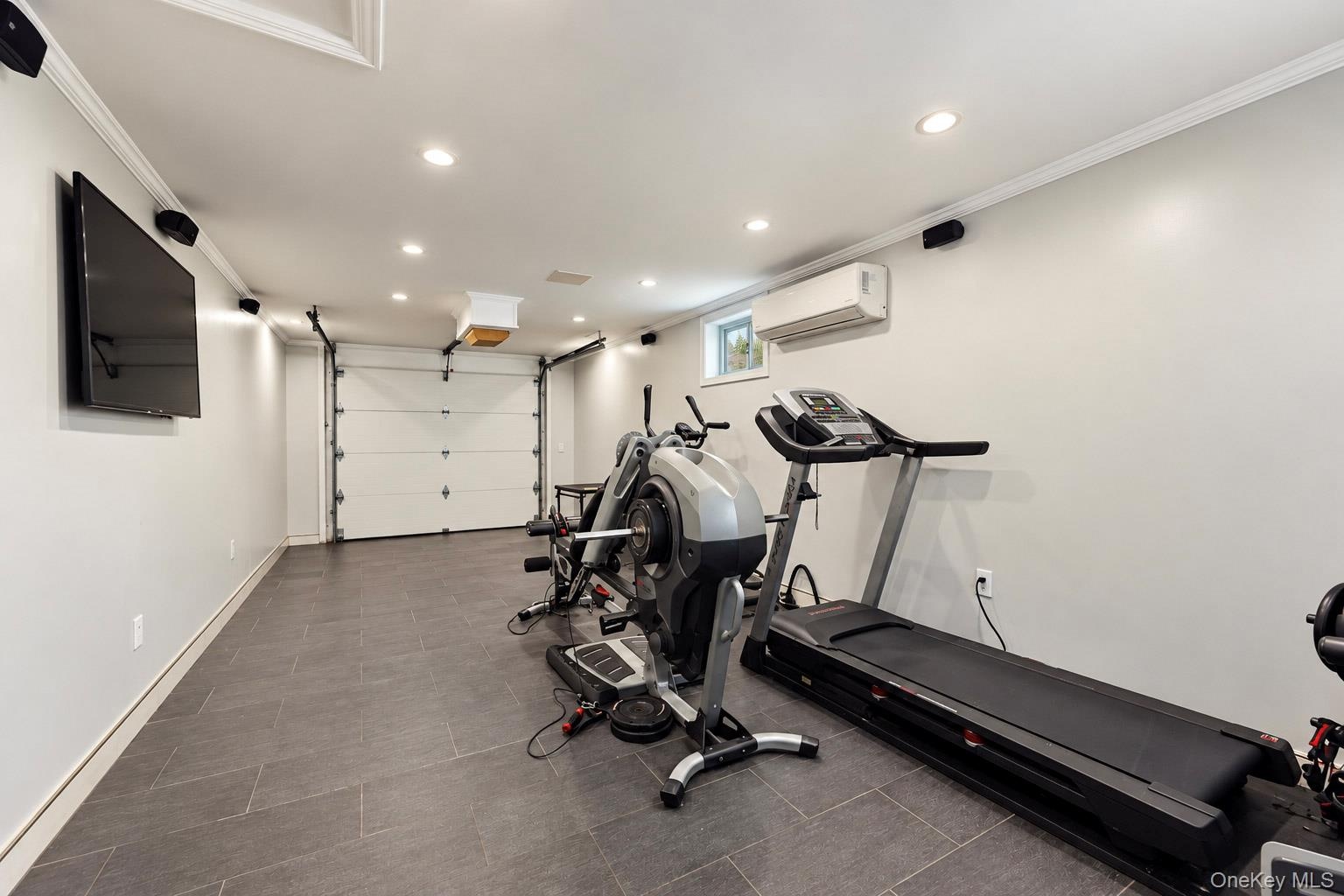 Garage/home gym.