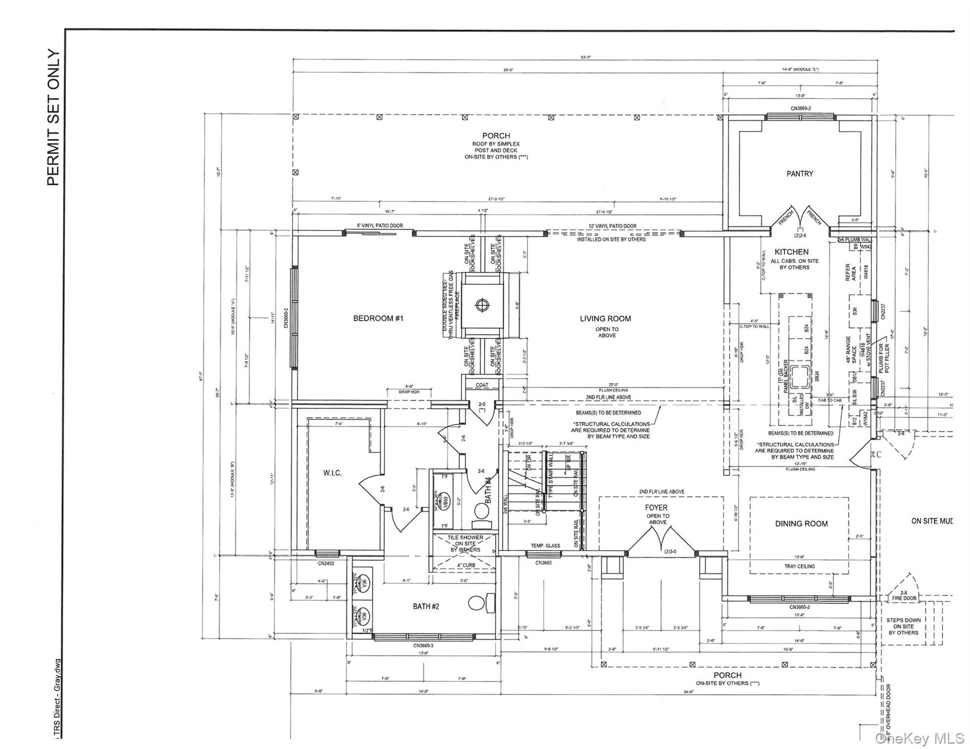 Primary Bedroom on the first floor